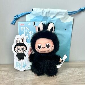 Pop Mart The Monsters Pin for Love Vinyl Plush Pendant (N-Z) - Letter R